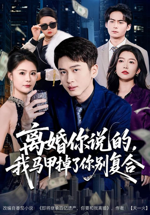 离婚你说的，我马甲掉了你别复合（80集）热门短剧推广